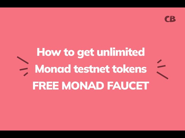 Monad Testnet Faucet Guide