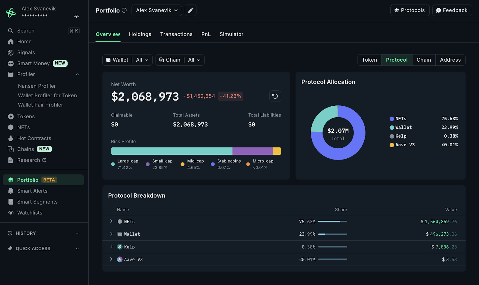 DeBank Zerion crypto portfolio tracker