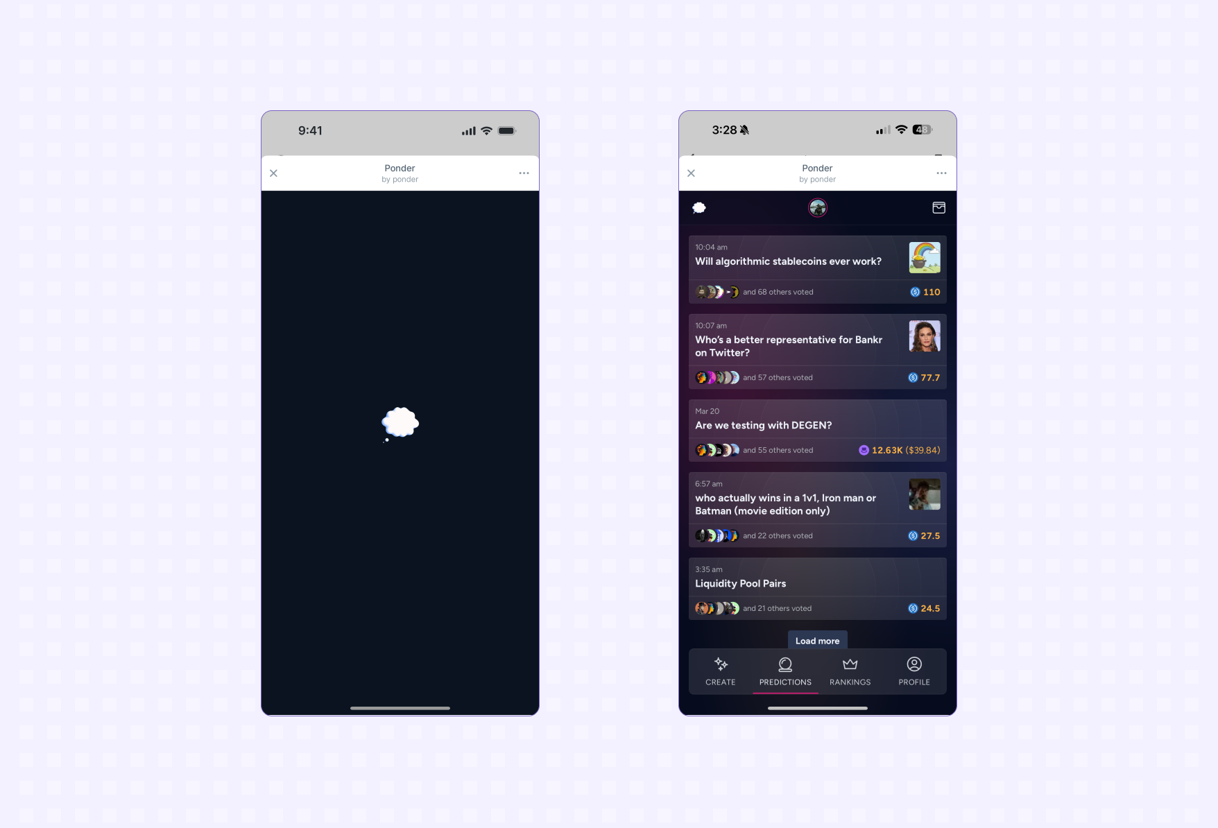 Farcaster app interface or logo
