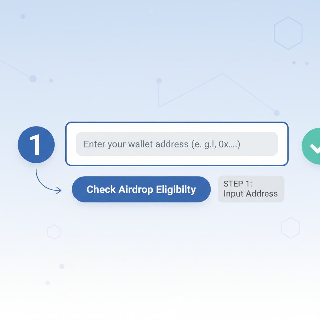/ar 16:9 wallet address entry field on crypto airdrop checker tool base theme